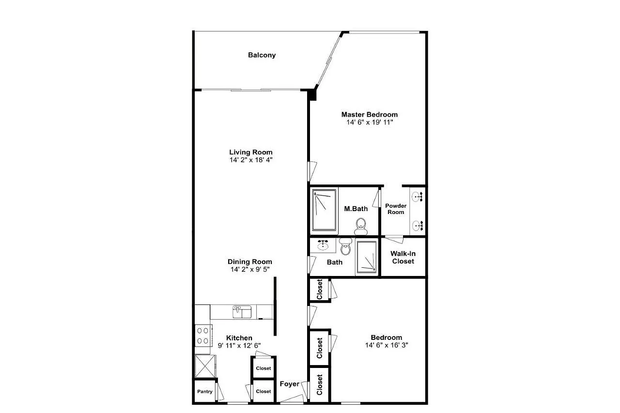 Edgewater Tower III 612 Apartman Panama City Beach Amerikai Egyesült Államok